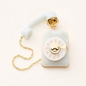 Kate Spade x Target telephone brooch